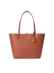 LAUREN RALPH LAUREN Torebka 431795329081 Brązowy. Brązowe torebki do ręki damskie Lauren Ralph Lauren, bez wzorów, ze skóry, bez dodatków. Za 989.99 zł.