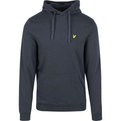 Sweatshirt z kapturem Lyle & Scott. Niebieskie bluzy męskie LYLE AND SCOTT, m, bez wzorów, z bawełny, z kapturem. Za 291.50 zł.
