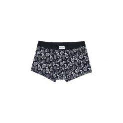Bielizna męska trunk Happy Socks PAI87-9000. Szara bokserki męskie Happy Socks, z materiału. Za 49.99 zł.