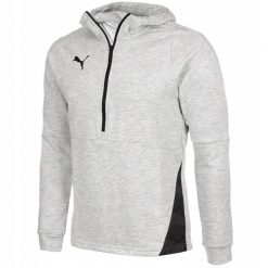 Męska bluza z kapturem suwakiem szara PUMA TEAMFINAL 21 CASUALS HOODY. Szare buty sportowe męskie Puma, bez zapięcia, na fitness i siłownię. Za 159.00 zł.