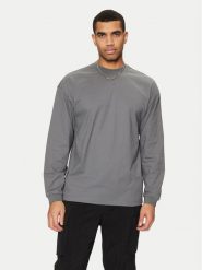HUGO Bluza Daposo 50511029 Szary Relaxed Fit. Szare bluzy męskie Hugo, m, bez wzorów, z bawełny, bez kaptura. Za 199.99 zł.