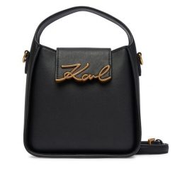Torebka KARL LAGERFELD. Czarne torebki do ręki damskie KARL LAGERFELD, bez wzorów, klasyczne, bez dodatków. Za 1,099.00 zł.