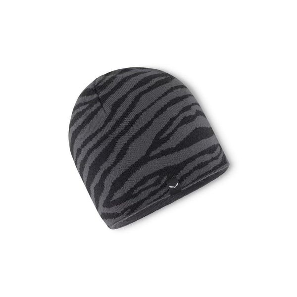 Czapka zimowa Sella Am Crevasse. Czarne czapki i kapelusze damskie Salewa, na zimę, bez wzorów, z wełny. Za 189.99 zł.