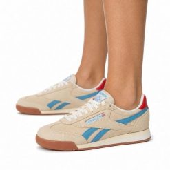 Buty damskie sneakersy sportowe Reebok SS-CAMPIO XT. Brązowe obuwie sportowe damskie Reebok, bez wzorów, z gumy, do piłki nożnej. Za 175.00 zł.