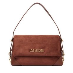 Torebka LOVE MOSCHINO. Brązowe torebki do ręki damskie Love Moschino, bez wzorów, klasyczne, bez dodatków. Za 919.99 zł.