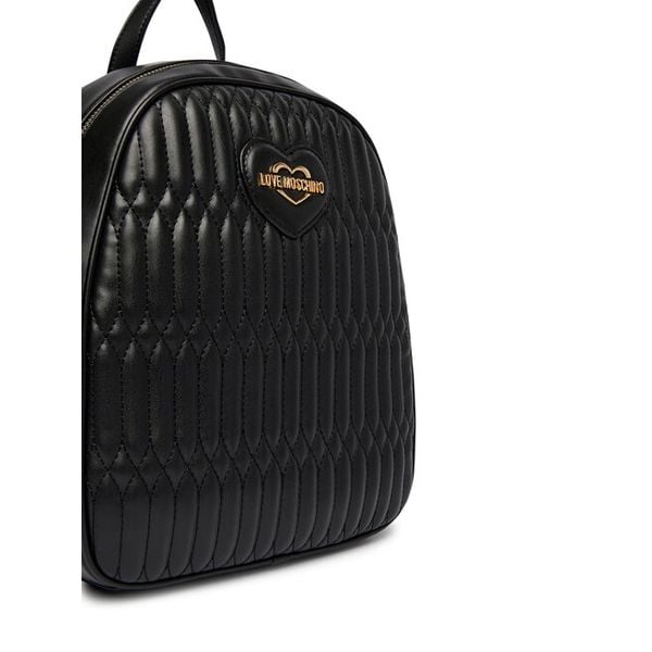 Plecak LOVE MOSCHINO. Czarne plecaki damskie Love Moschino, bez wzorów. Za 538.99 zł.