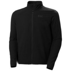Kurtka wodoodporna Helly Hansen Sirdal Softshell. Czarne kurtki męskie Helly Hansen, bez wzorów, z softshellu, sportowe, bez kaptura. Za 460.65 zł.