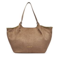 Torebka LOVE MOSCHINO. Brązowe torebki do ręki damskie Love Moschino, bez wzorów, bez dodatków. Za 1,029.00 zł.