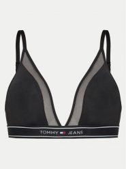 Tommy Hilfiger Biustonosz braletka UW0UW05130 Czarny. Czarne biustonosze Tommy Hilfiger, bez wzorów, z syntetyku. Za 99.99 zł.