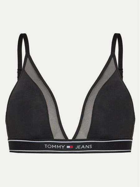 Tommy Hilfiger Biustonosz braletka UW0UW05130 Czarny. Czarne biustonosze Tommy Hilfiger, bez wzorów, z syntetyku. Za 99.99 zł.