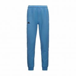 Bieganie Kappa Karufin Akteev. Niebieskie spodnie sportowe męskie Kappa, m, bez wzorów, do biegania. W wyprzedaży za 197.50 zł.