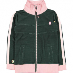 Bluza "As Above So Below" w kolorze zielonym. Zielone bluzy dla dziewczynek 4FunkyFlavours Kids. W wyprzedaży za 122.95 zł.