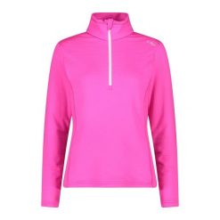 Kurtka polarowa damska z półzamkiem CMP. Czerwone kurtki sportowe damskie CMP, s, bez wzorów, z materiału, bez kaptura, na fitness i siłownię. Za 253.00 zł.