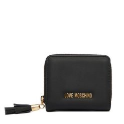 Portfel LOVE MOSCHINO. Czarne portfele damskie Love Moschino, bez wzorów. Za 386.99 zł.