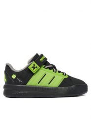 Adidas Sneakersy Adidas Minecraft Lightorama Court Shoes Children KI9111 Czarny. Czarne buty sportowe chłopięce Adidas, bez wzorów, ze skóry, bez zapięcia. Za 279.99 zł.