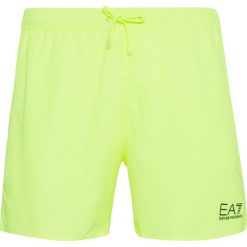 Szorty EMPORIO ARMANI EA7. Zielone kąpielówki męskie EA7 Emporio Armani, bez wzorów, z tkaniny. W wyprzedaży za 195.00 zł.