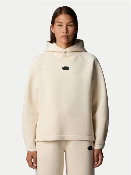 The North Face Bluza NF0A89C0 Beżowy Relaxed Fit. Brązowe bluzy damskie The North Face, s, bez wzorów, z bawełny, bez kaptura. Za 289.99 zł.