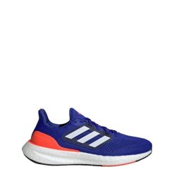 Buty Pureboost 23. Białe buty sportowe męskie Adidas, z materiału, bez zapięcia, do biegania. Za 599.00 zł.