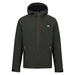 Trespass Dante - Męska kurtka softshell Dark Vine. Brązowe kurtki męskie Trespass, m, bez wzorów, z softshellu, sportowe, bez kaptura. Za 408.99 zł.