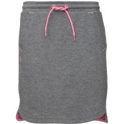 Damska spódnica pętelkowa Ecdora Blu Grey. Czarne spódnice damskie LOOP, bez wzorów, wakacyjne. Za 159.99 zł.