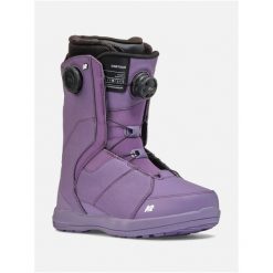 Buty snowboardowe damskie K2 CONTOUR print shop. Fioletowe obuwie sportowe damskie K2, bez wzorów, snowboardowy. Za 1,999.99 zł.