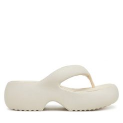 Japonki Melissa. Brązowe klapki damskie Melissa, bez wzorów, bez obcasa. Za 319.99 zł.