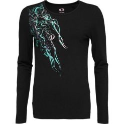 T-shirt damski Loap Abmora Czarny. Czarne koszulki sportowe damskie LOOP, bez wzorów, z bawełny, bez kołnierzyka, bez ramiączek, do biegania. Za 86.05 zł.