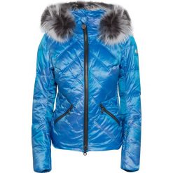 Kurtka narciarska HIGH SOCIETY MARY Niebieski. Kurtki snowboardowe damskie High Society, z futra. Za 1,980.00 zł.