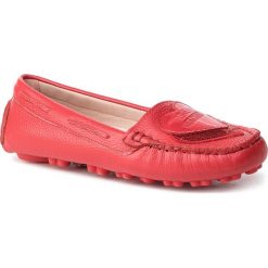 Mokasyny LOVE MOSCHINO - JA10040G17IF0500 Rosso. Czerwone mokasyny damskie Love Moschino, ze skóry ekologicznej. W wyprzedaży za 429.00 zł.