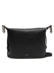 Furla Torebka Nuvola WB01656 BX2045 O6000 Czarny. Czarne listonoszki damskie Furla, bez wzorów, ze skóry, bez dodatków. Za 1,149.00 zł.