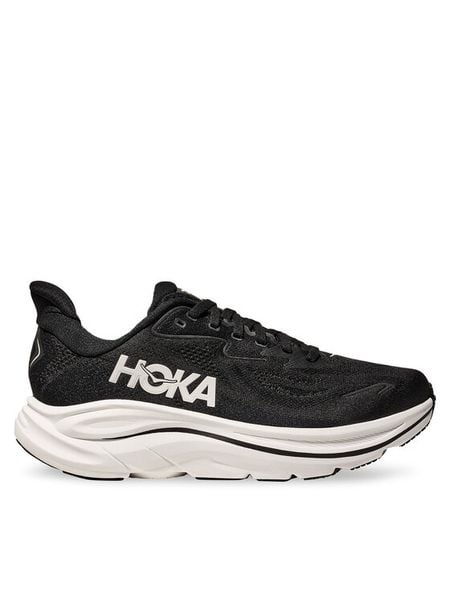 Hoka Buty do biegania Clifton 10 1162030 Czarny. Czarne buty sportowe męskie HOKA, z materiału, bez zapięcia, do biegania. Za 449.99 zł.
