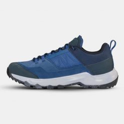 Second Life - Buty turystyczne męskie Quechua MH500 wodoodporne. Niebieskie trekkingi męskie QUECHUA, outdoorowe. Za 231.99 zł.