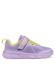 Geox Sneakersy J Foot-Run Girl J65PCA 06K9J C8R2M S Fioletowy. Fioletowe buty sportowe dziewczęce Geox, bez wzorów, z materiału, bez zapięcia. Za 269.99 zł.