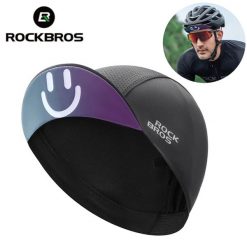 Czapka kolarska Rockbros z daszkiem. Czarne buty sportowe męskie ROCKBROS, bez wzorów, sportowe. Za 49.99 zł.