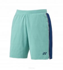 Spodenki tenisowe Yonex Knit Shorts. Zielone krótkie spodenki sportowe męskie YONEX, l, bez wzorów, z materiału, na fitness i siłownię. Za 359.00 zł.