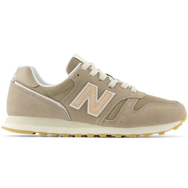 Buty damskie New Balance WL373TM2 – brązowe. Brązowe obuwie sportowe damskie New Balance, bez wzorów, z materiału. Za 199.99 zł.