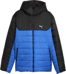 Kurtka męska Puma ESS Hooded Padded niebiesko-czarna 685211 13 2XL. Czarne kurtki męskie Puma, m, bez wzorów, bez kaptura. Za 603.63 zł.