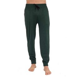 Spodnie dresowe termoaktywne męskie Brubeck Fusion. Zielone spodnie sportowe męskie Brubeck, na lato, m, bez wzorów, z dresówki, trekkingowe. Za 169.00 zł.