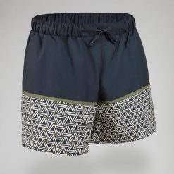 Spodenki surfingowe męskie Olaian 100 15" Sepak. Czarne kąpielówki męskie OLAIAN, m, bez wzorów, z materiału. Za 49.99 zł.