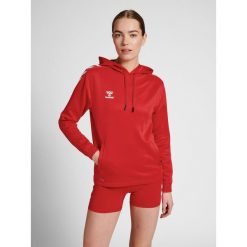 Damska bluza z kapturem Hummel hmlCORE XK poly. Czerwone bluzy damskie Hummel, xl, bez wzorów, z kapturem. W wyprzedaży za 123.00 zł.