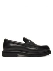 KARL LAGERFELD Loafersy KL12213 Czarny. Czarne mokasyny męskie KARL LAGERFELD, ze skóry. Za 669.99 zł.
