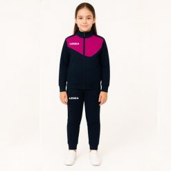 Komplet dresowy dla chłopca MESSICO JUNIOR SPECIAL. Czerwone spodnie sportowe dla chłopców Legea, bez wzorów, z dresówki, sportowe, długie, na jogę i pilates. W wyprzedaży za 76.00 zł.