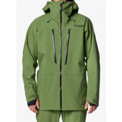 Kurtka narciarska męska Columbia Platinum Peak II 3L Shell. Zielone kurtki męskie Columbia, l, bez wzorów, bez kaptura, narciarskie. Za 1,102.49 zł.