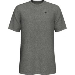 Koszulka treningowa męska Nike Dry Tee Crew Solid. Czarne buty sportowe męskie Nike, m, bez wzorów, bez kołnierzyka, bez ramiączek, na fitness i siłownię. Za 99.00 zł.
