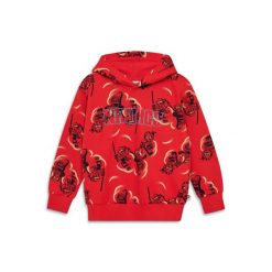 Bluza z Kapturem Chłopięca LEGO Ninjago Sian300 Czerwona. Czerwone bluzy dla chłopców LEGO, bez wzorów, bez ramiączek, z kapturem. W wyprzedaży za 143.99 zł.
