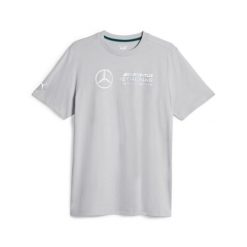Puma Koszulka Mapf1 Logo 62115702. Szare koszulki sportowe męskie Puma, l, bez wzorów, z bawełny, bez kołnierzyka, bez ramiączek. Za 129.00 zł.