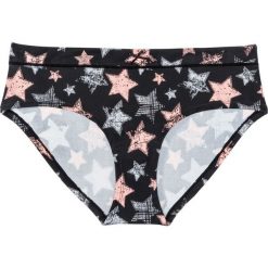 Figi "panty" bonprix czarny wzorzysty. Figi damskie marki MAKE ME BIO. Za 21.99 zł.
