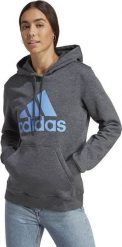 Adidas Bluza adidas Big Logo FL R HD IC9845. Bluzy damskie Adidas, bez wzorów, bez kaptura. Za 174.82 zł.