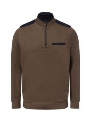 Andrew James Bluza Mężczyźni Bawełna brązowy, M. Brązowe bluzy męskie Andrew James, m, bez wzorów, z bawełny, bez kaptura. Za 279.95 zł.