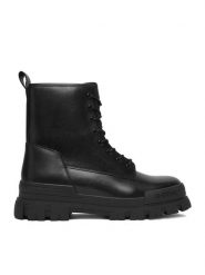 G-Star Raw Trzewiki EO-LINCOLN-01 125AM Czarny. Czarne botki męskie G-Star Raw, bez wzorów, ze skóry, retro, bez zapięcia. Za 379.99 zł.